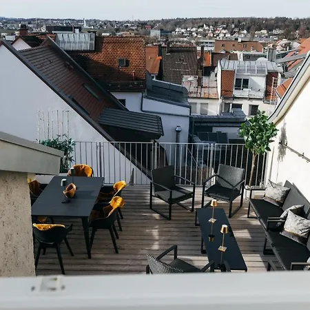 דירה Heimatel - Luxury Penthouse Loft ראפנסבורג
