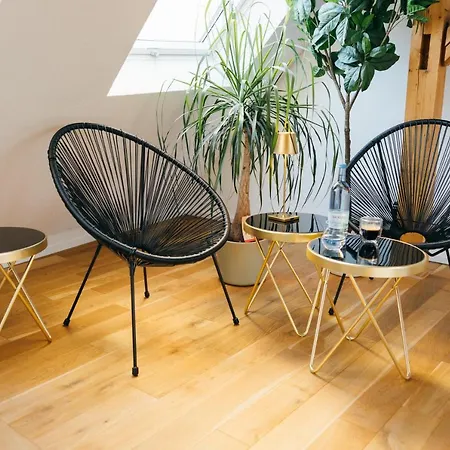 דירה Heimatel - Luxury Penthouse Loft ראפנסבורג